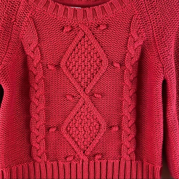 Baby Gap Red Knit Sweater - Picture 2 of 4